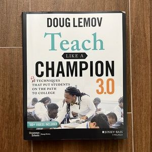 Teach like a Champion book / teacher book / professional development